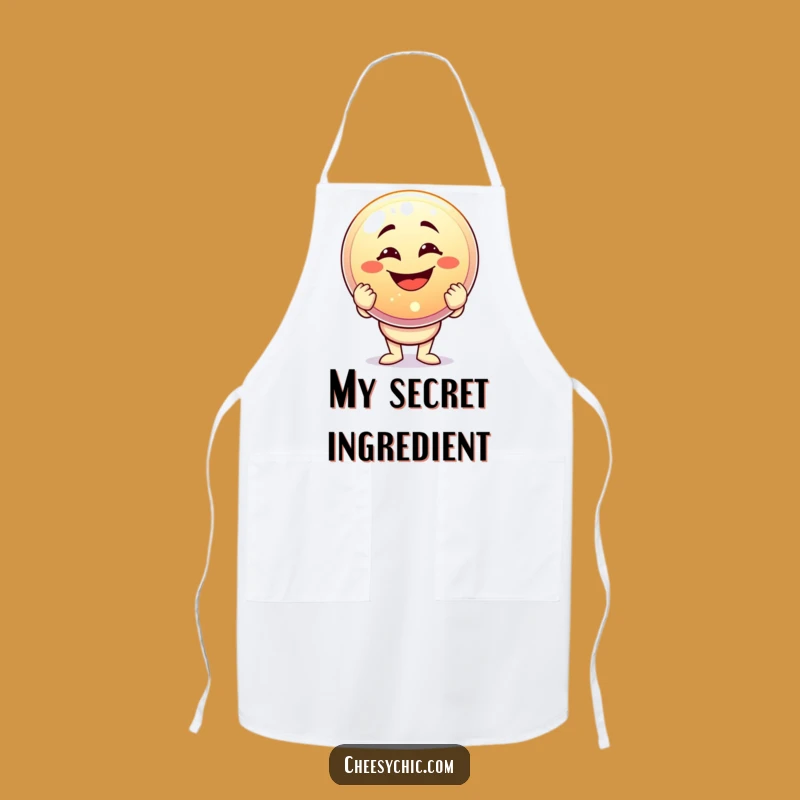 Funny Button Holder Apron: Cook Up Success with Humorous Style
