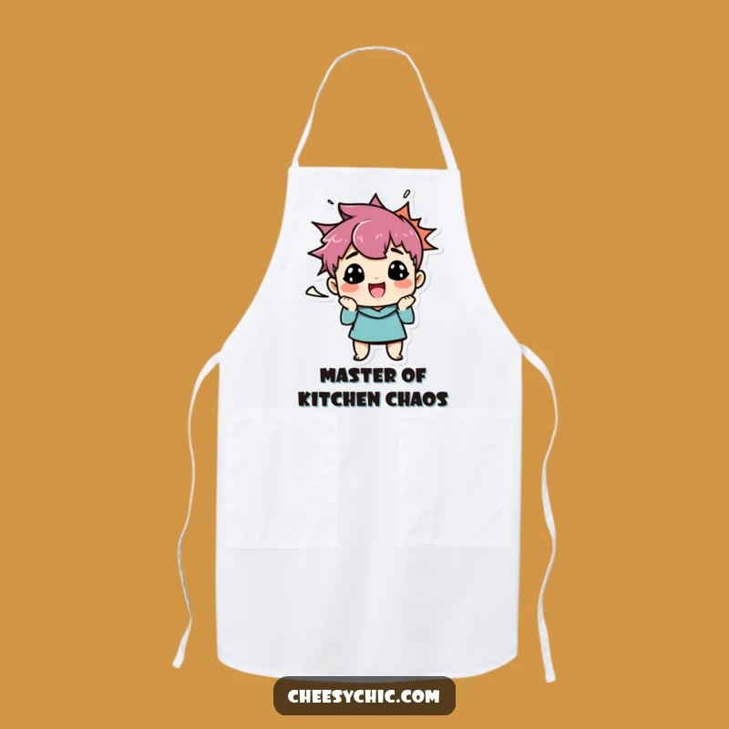 Funny Face Character Apron - Kitchen Humor Essential, The Perfect Funny Gift for Chefs