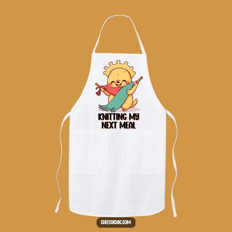Funny Taco Knitting Apron: Cook and Craft with This Hilarious Culinary Companion