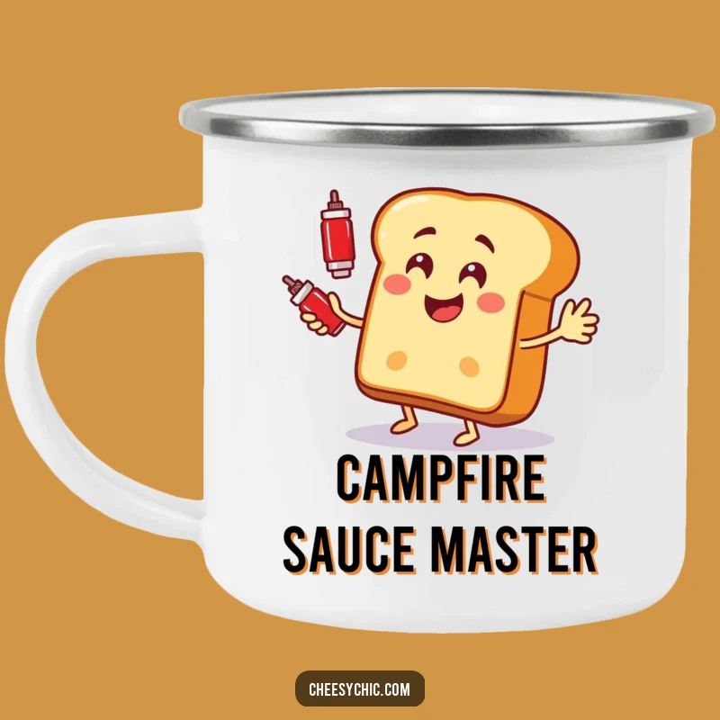 Funny Bread Juggler Camping Mug: Fuel Your Adventures With Laughs