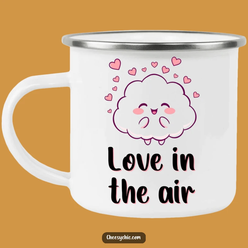Funny Cloud Heart Camping Mug, a Durable and Lovable Outdoor Companion
