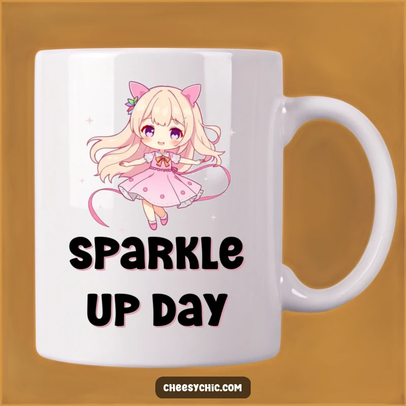 Funny Sparkle Twirler Mug: Gift for Dazzlers & Dreamers