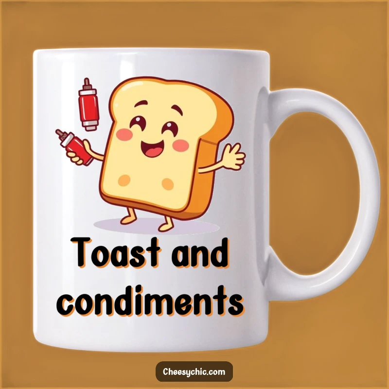 Funny Bread Juggler Mug: A Slice of Comedy for Your Morning