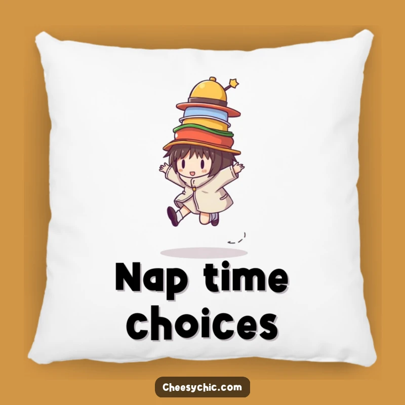 Funny Hat Skipper Pillow: Cozy Comfort and Whimsical Design