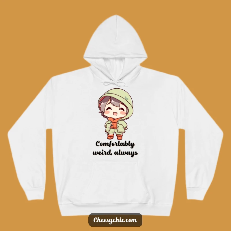 Cozy Funny Mismatched Outfit Character Hoodie: Embrace Quirky Delight in Comfort