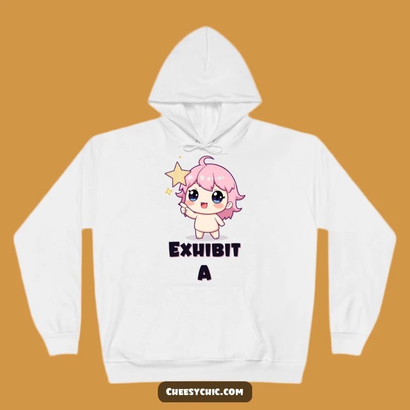 Funny Star Enthusiast Hoodie: Cozy & Humorous Design for Dreamers