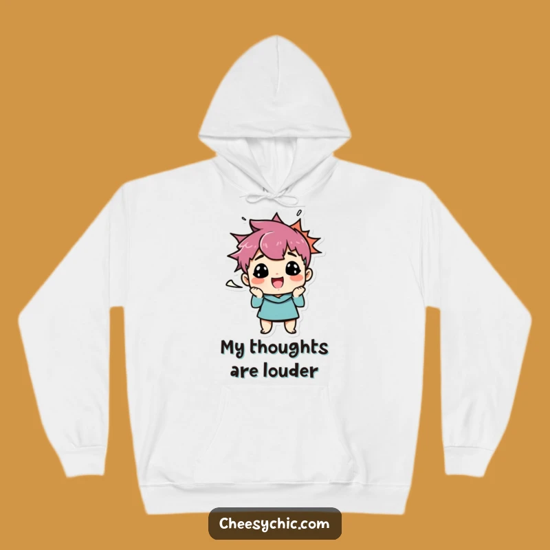 Funny Face Character Hoodie - Cozy & Comedic Sweatshirt, An Amazing Funny Gift for All