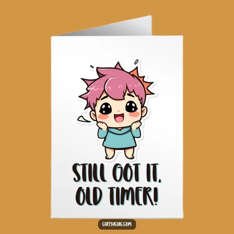 Free Printable Funny Birthday Card: Hilarious Character Face - Perfect Downloadable Gift