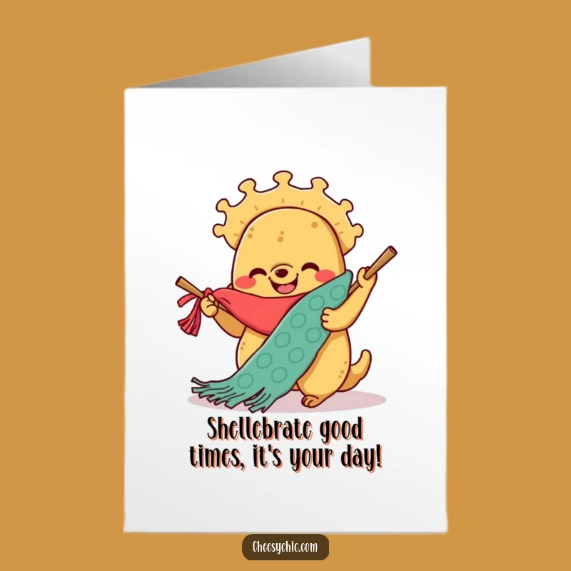 Free Printable Funny Taco Birthday Card - Knitting Fun Downloadable Gift