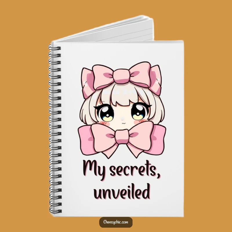 Funny Peeking Bow Journal - Hilarious Notebook for Curious Minds and Planners