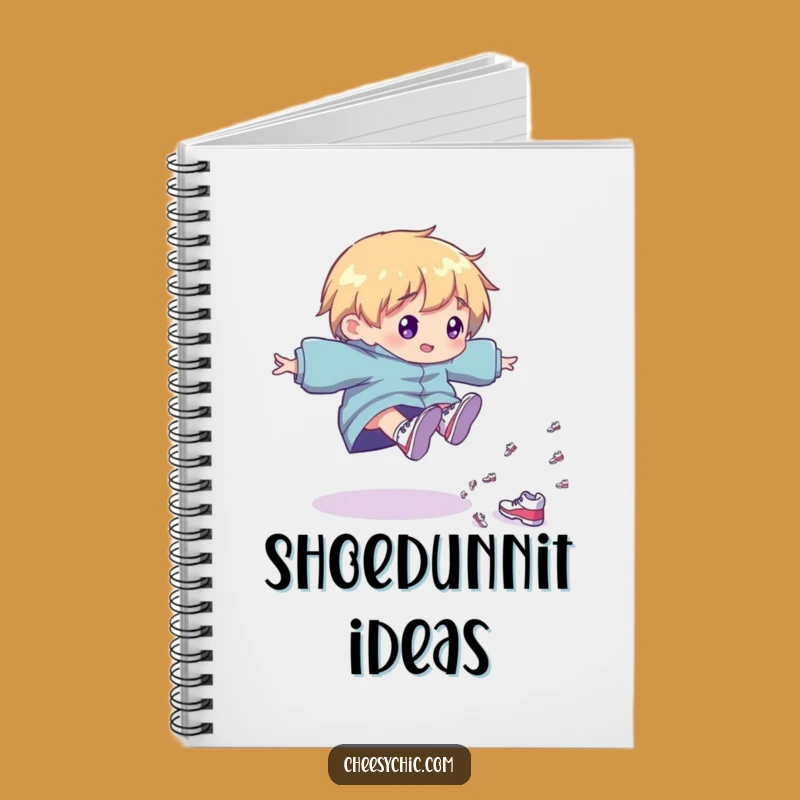 Funny Shoe Cascade Notebook: Journal Character Fun, Gift for Writers