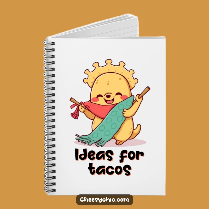 Funny Taco Knitting Notebook: Plan Your Crafts and Meals with This Hilarious Taco Journal