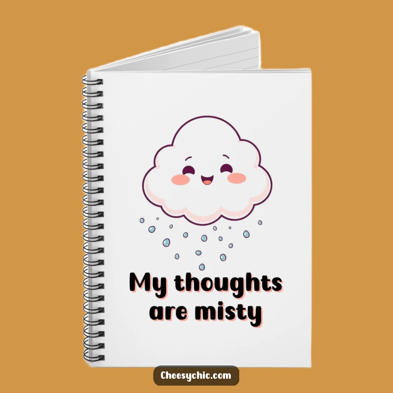 Funny Cloud Juggling Notebook - Jot Down Ideas with Celestial Playfulness