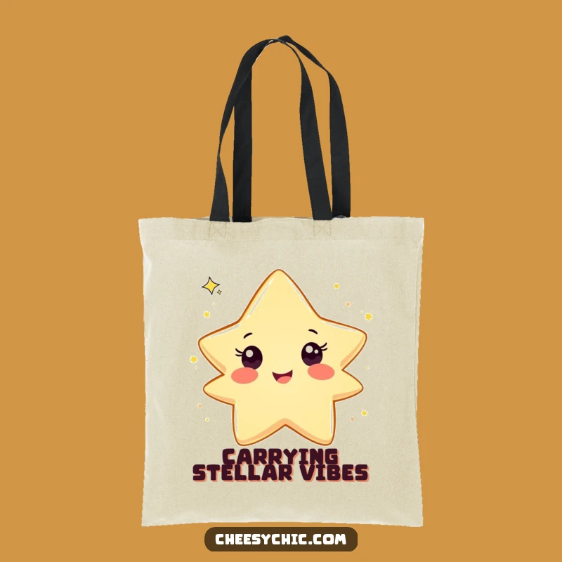 Funny Star Glitter Tote Bag, a Hilarious Accessory for Daily Fun